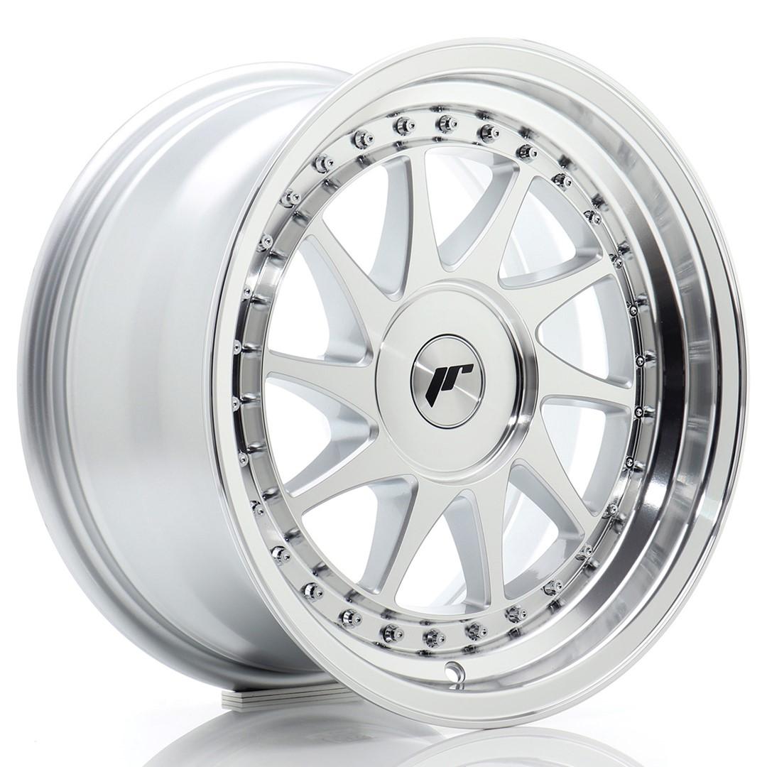 JR Wheels JR26 aluminiumsfælg i Sølv, 16"