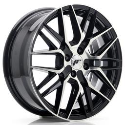 JR Wheels JR28 alloy wheel in Black, 17"