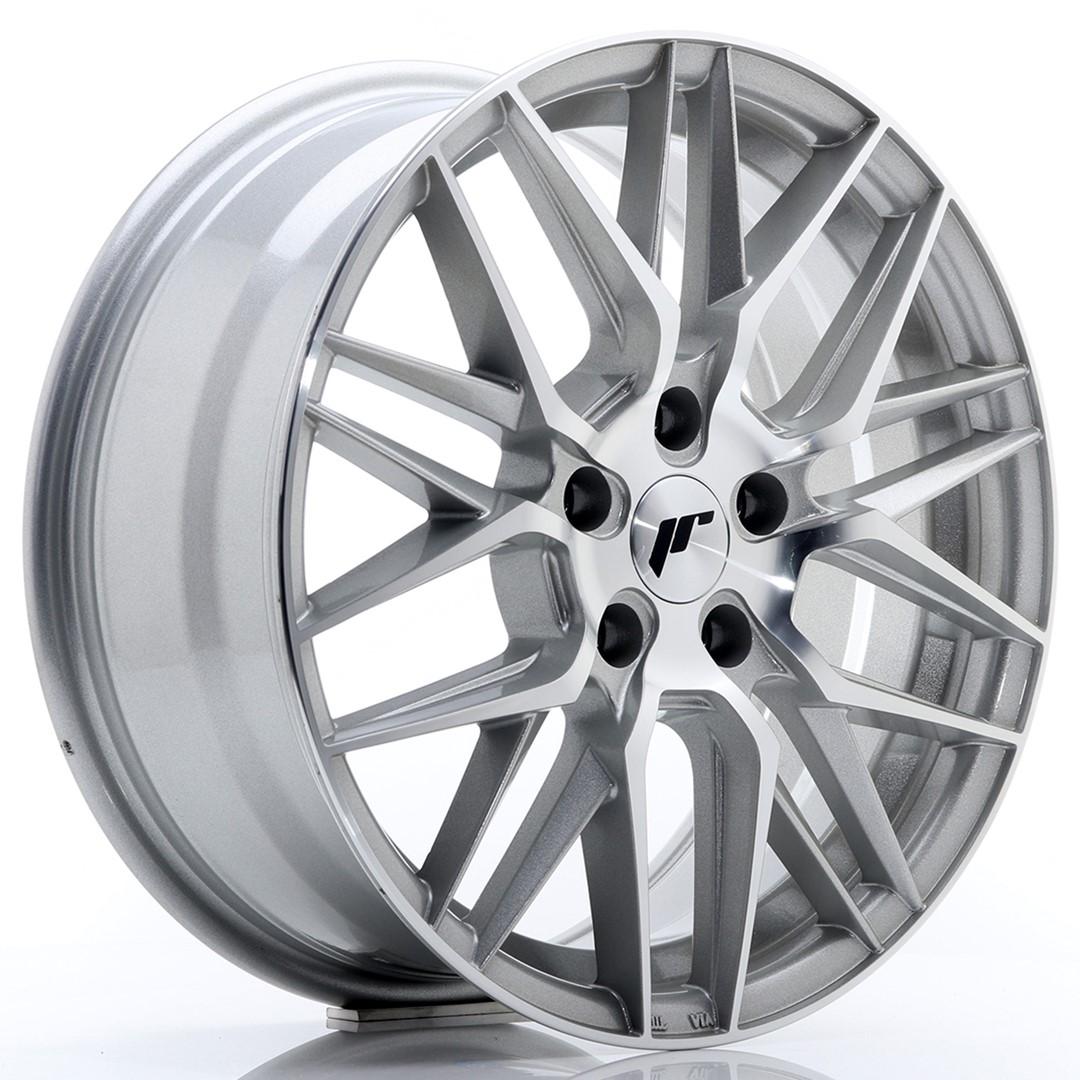 JR Wheels JR28 aluminiumsfælg i Sølv, 17"