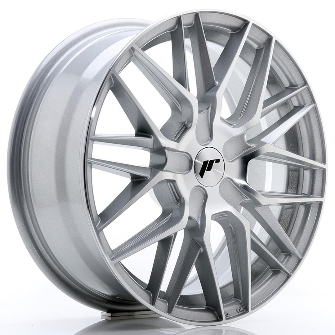 JR Wheels JR28 aluminiumsfælg i Sølv, 17"