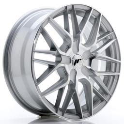 JR Wheels JR28 aluminiumsfælg i Sølv, 17"