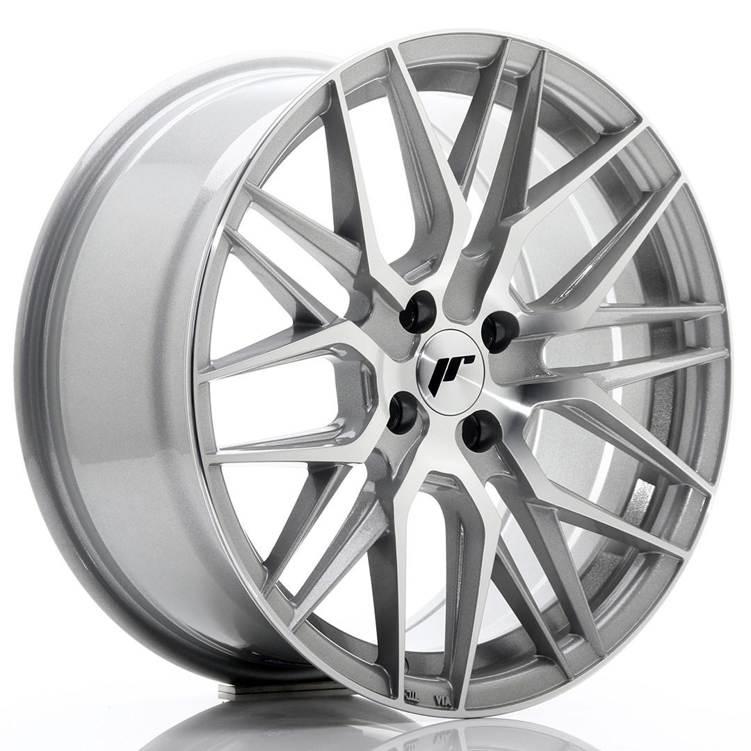 JR Wheels JR28 aluminiumsfælg i Sølv, 17"