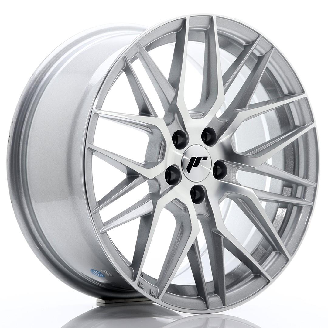JR Wheels JR28 aluminiumsfælg i Sølv, 17"