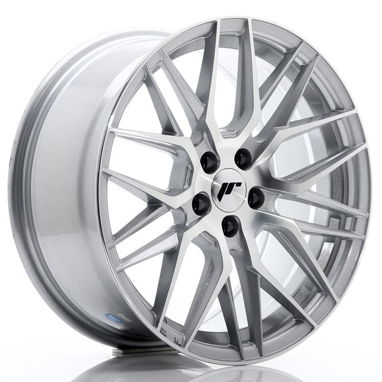 JR Wheels JR28 aluminiumsfælg i Sølv, 17"