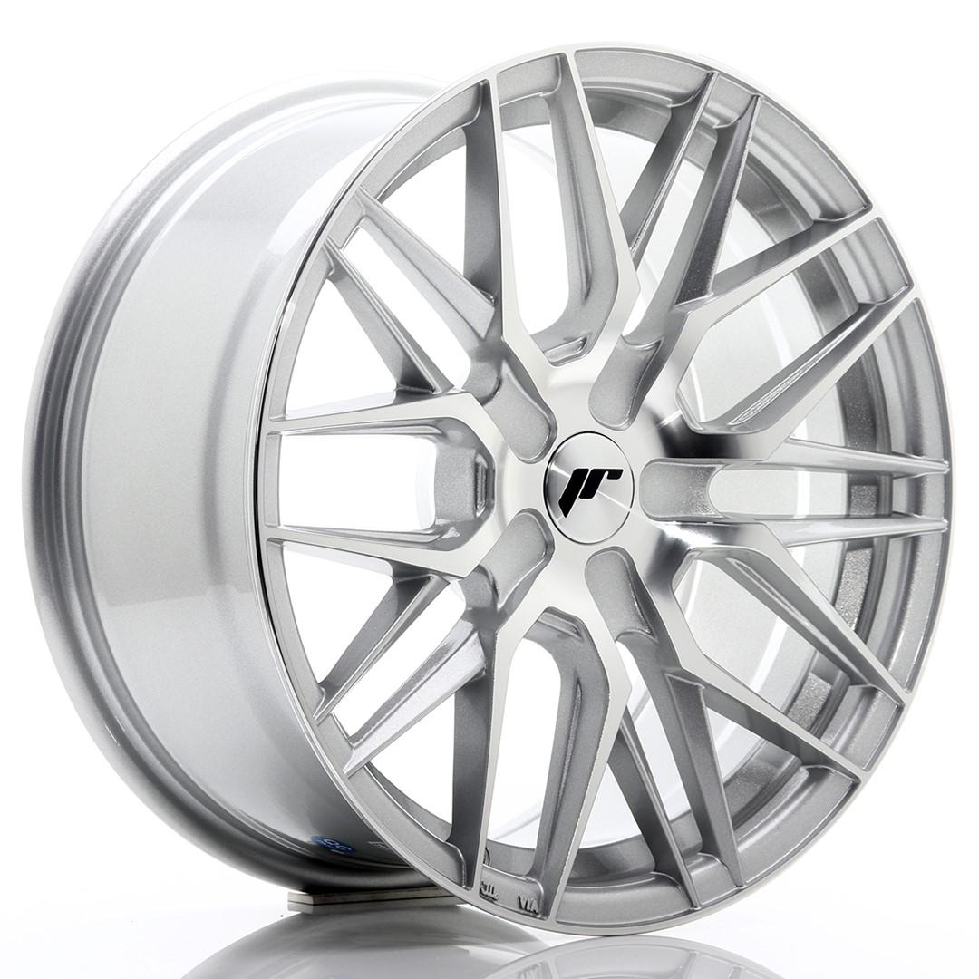 JR Wheels JR28 aluminiumsfælg i Sølv, 17"