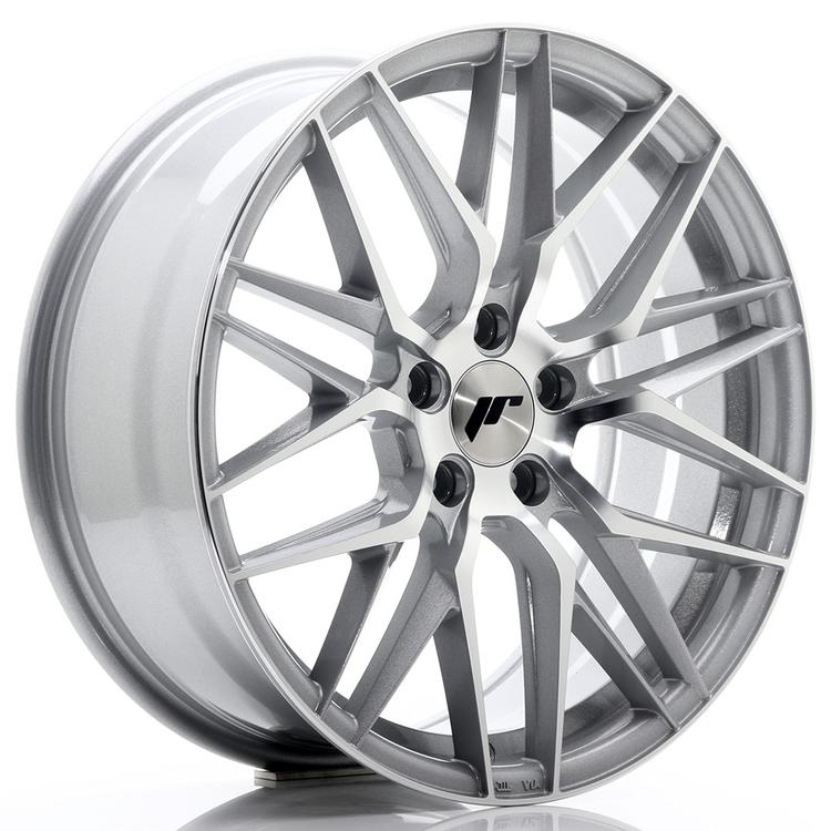 JR Wheels JR28 alumiinivanne, Hopea, 18"