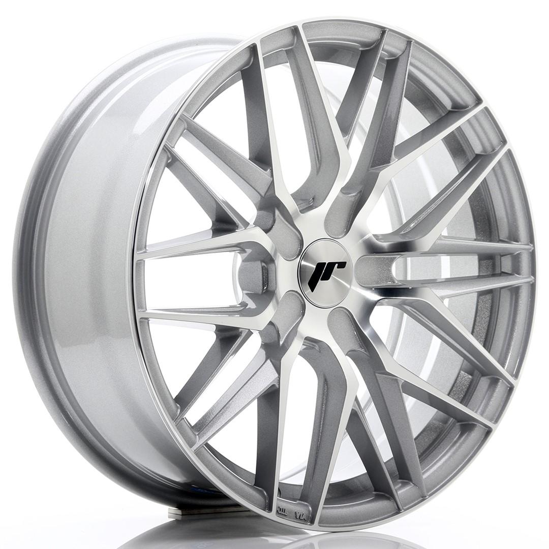JR Wheels JR28 aluminiumsfælg i Sølv, 18"