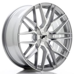 JR Wheels JR28 aluminiumsfælg i Sølv, 18"