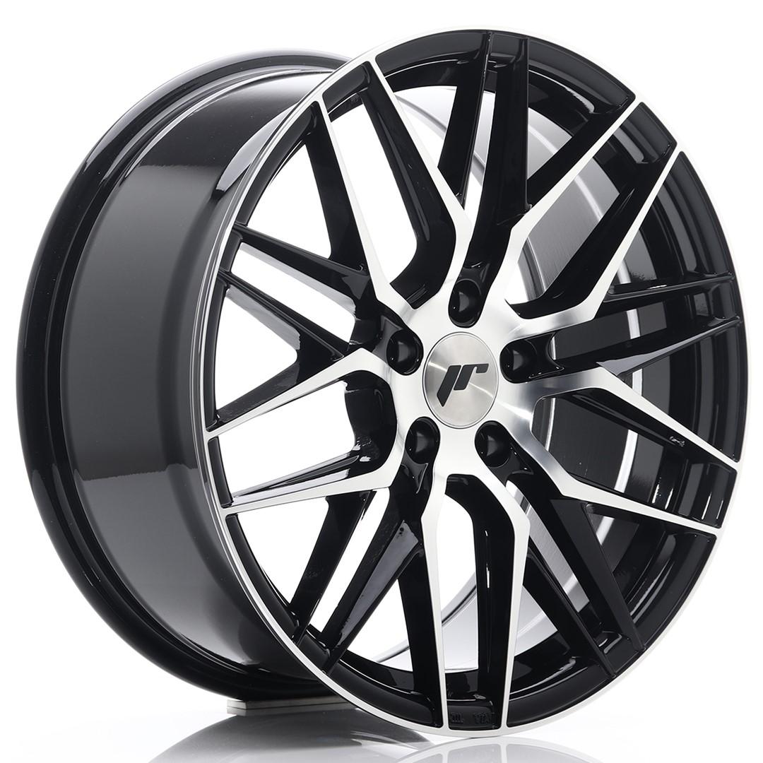 JR Wheels JR28 alumiinivanne, Musta, 18"
