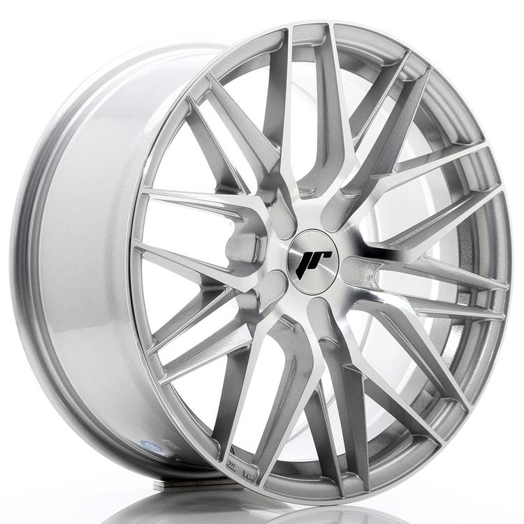 JR Wheels JR28 aluminiumsfælg i Sølv, 18"