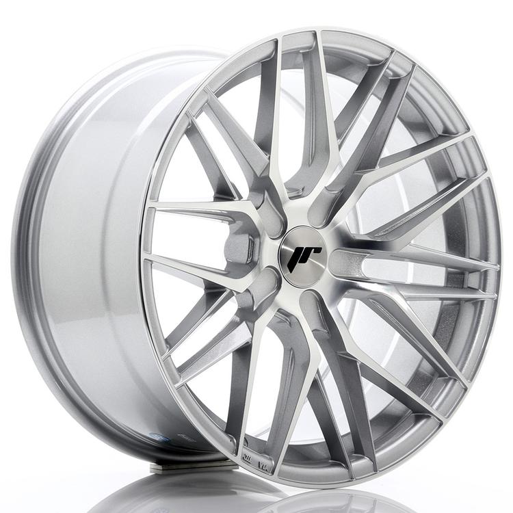 JR Wheels JR28 aluminiumsfælg i Sølv, 18"