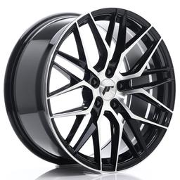 JR Wheels JR28 aluminiumfälg i Svart, 19"