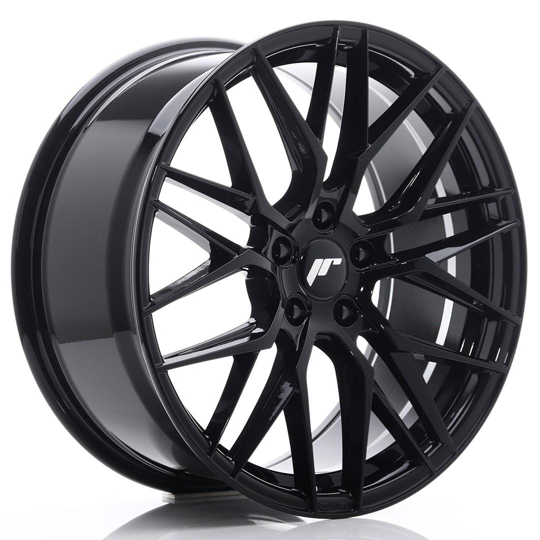 JR Wheels JR28 alumiinivanne, Musta, 19"