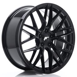 JR Wheels JR28 alumiinivanne, Musta, 19"
