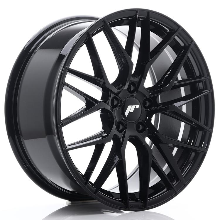 JR Wheels JR28 alumiinivanne, Musta, 19"