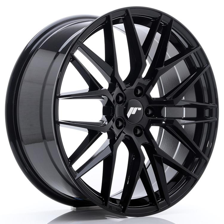 JR Wheels JR28 alumiinivanne, Musta, 20"