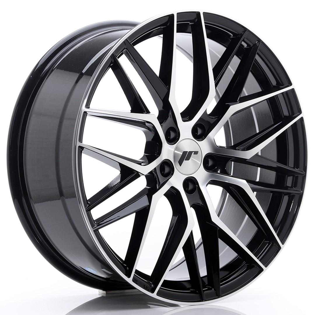 JR Wheels JR28 alumiinivanne, Musta, 20"