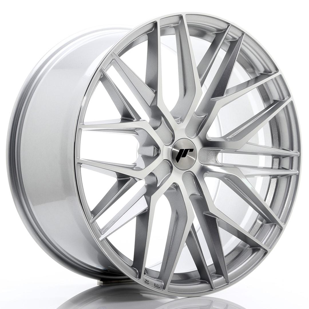 JR Wheels JR28 alumiinivanne, Hopea, 22"