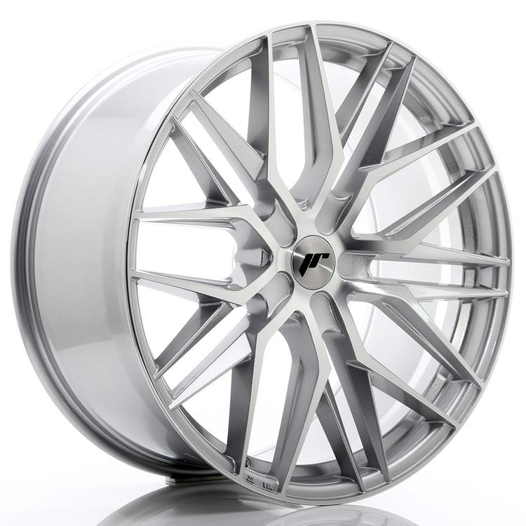 JR Wheels JR28 alumiinivanne, Hopea, 22"