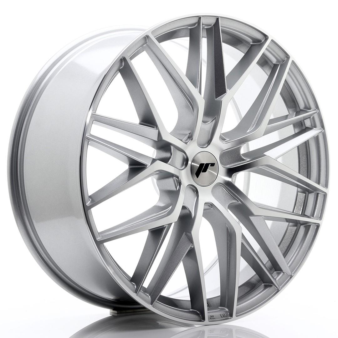 JR Wheels JR28 alumiinivanne, Hopea, 22"