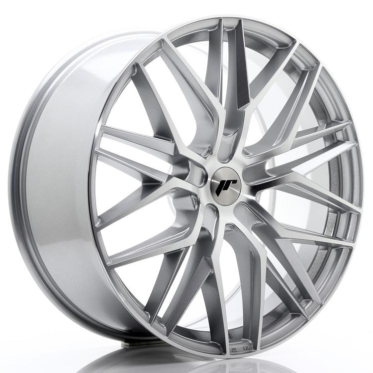 JR Wheels JR28 alumiinivanne, Hopea, 22"