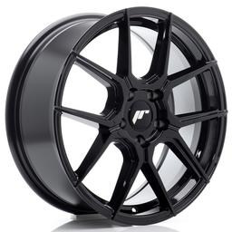 JR Wheels JR30 alloy wheel in Black, 17"