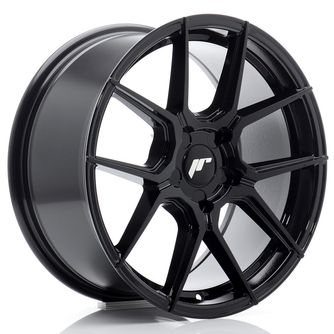JR Wheels JR30 aluminiumsfælg i Sort, 17"