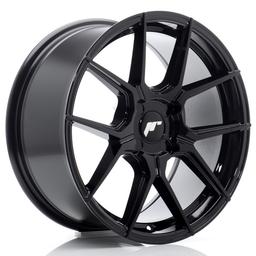 JR Wheels JR30 alumiinivanne, Musta, 17"