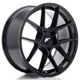 JR Wheels JR30 alumiinivanne, Musta, 18"