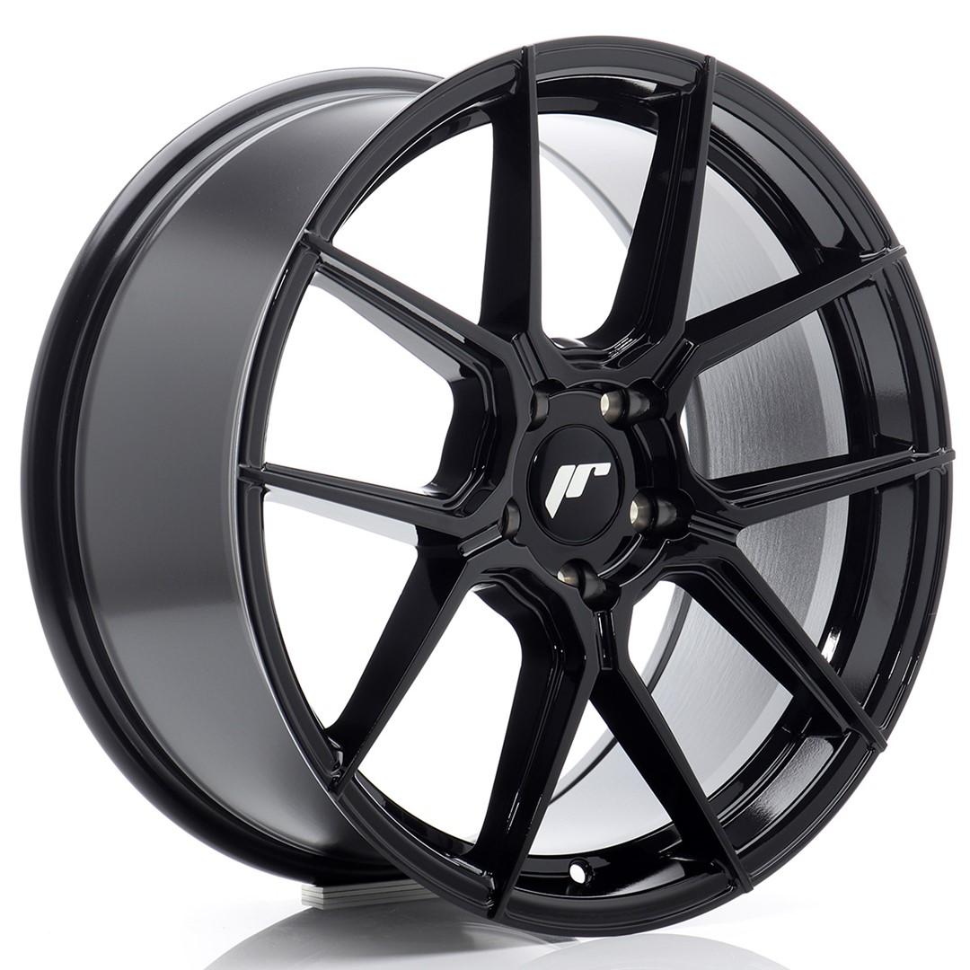 JR Wheels JR30 alloy wheel in Black, 18"