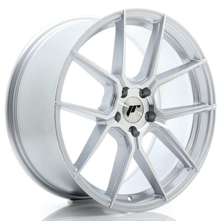 JR Wheels JR30 alumiinivanne, Hopea, 19"