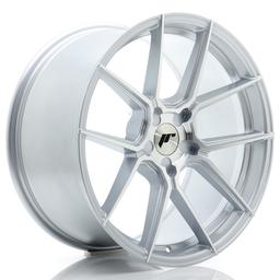 JR Wheels JR30 alumiinivanne, Hopea, 19"
