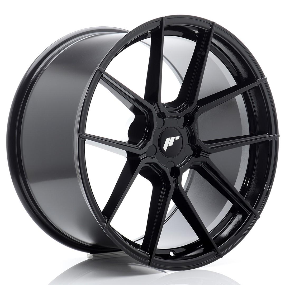 JR Wheels JR30 alloy wheel in Black, 20"