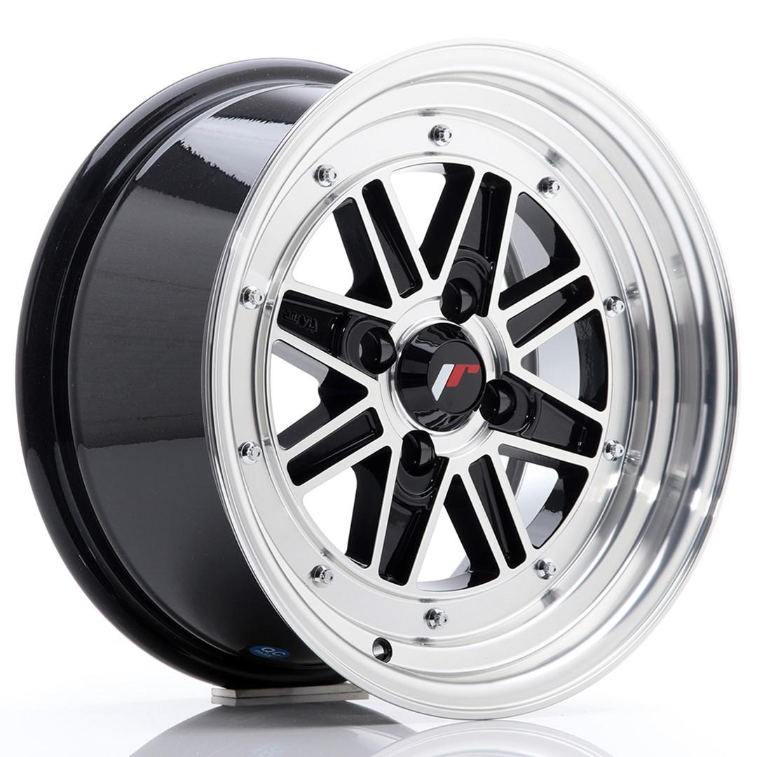 JR Wheels JR31 alumiinivanne, Musta, 15"