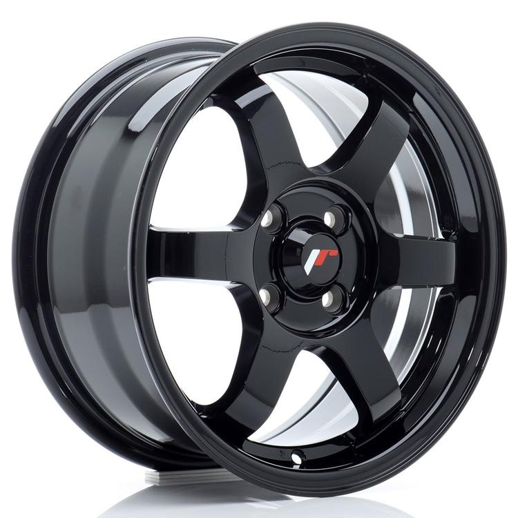 JR Wheels JR3 alloy wheel in Black, 15"