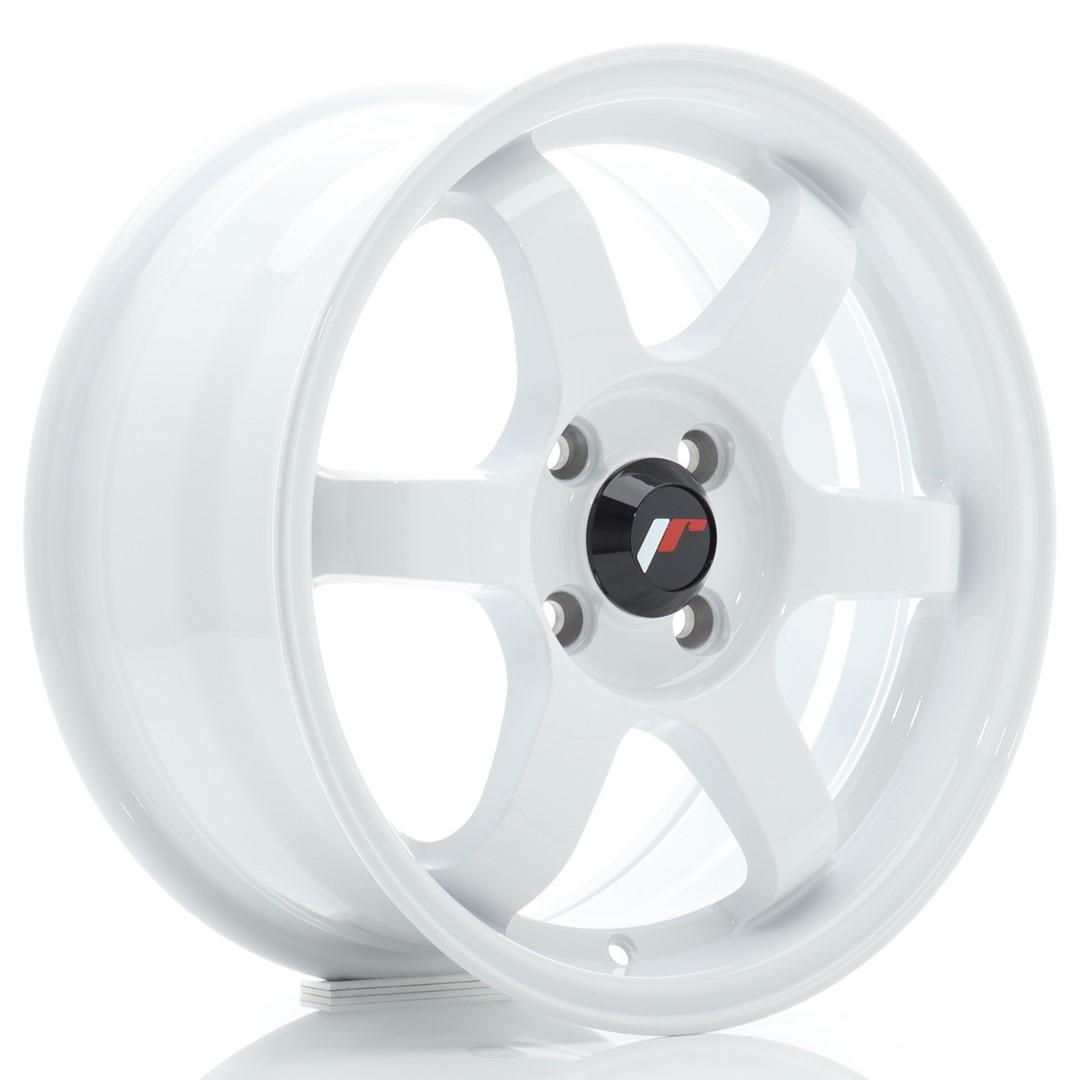 JR Wheels JR3 alloy wheel in White, 15"