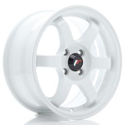 JR Wheels JR3 alloy wheel in White, 15"