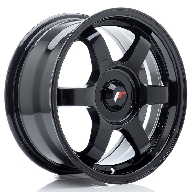 JR Wheels JR3 alloy wheel in Black, 15"