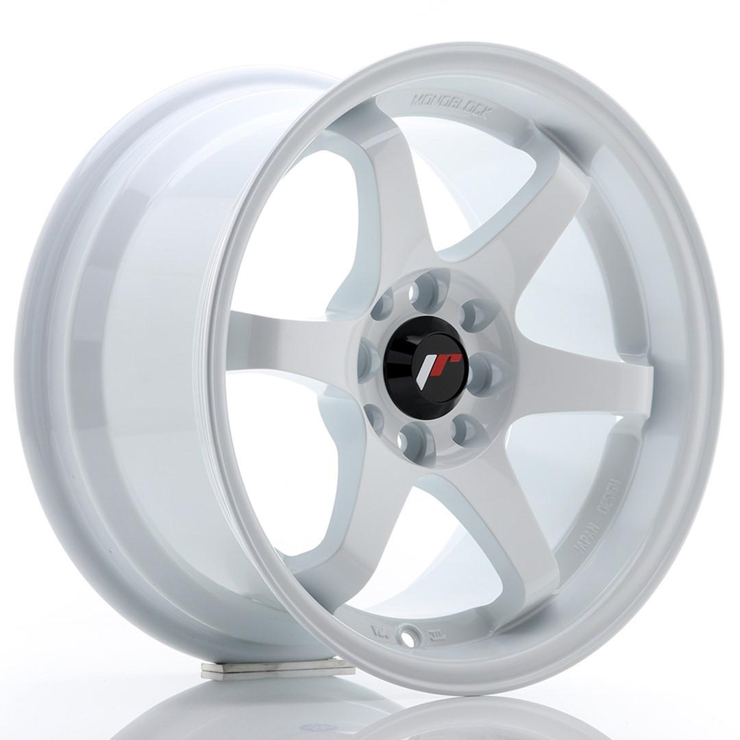 JR Wheels JR3 alumiinivanne, Valkoinen, 15"