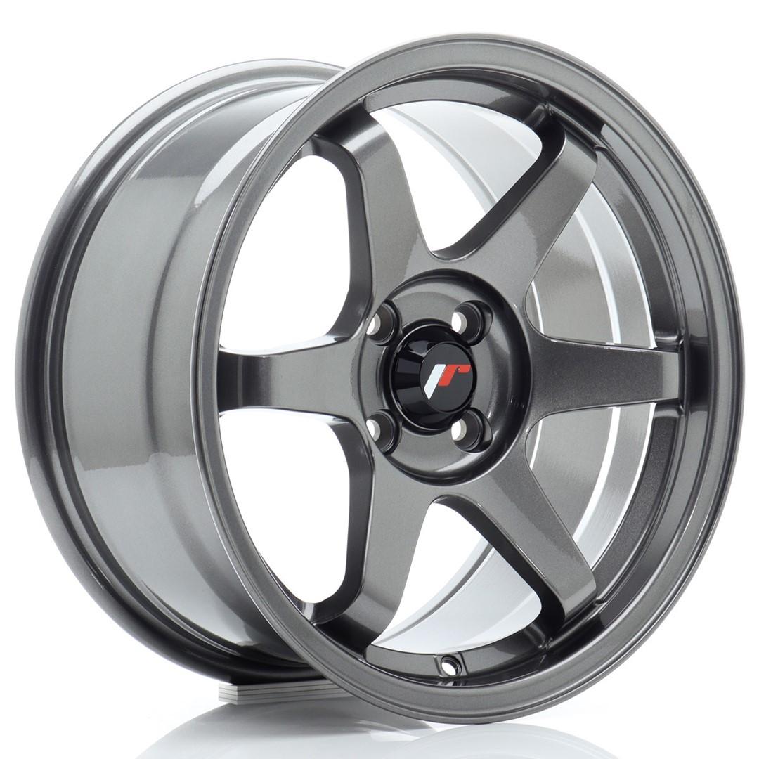 JR Wheels JR3 alumiinivanne, Harmaa, 16"