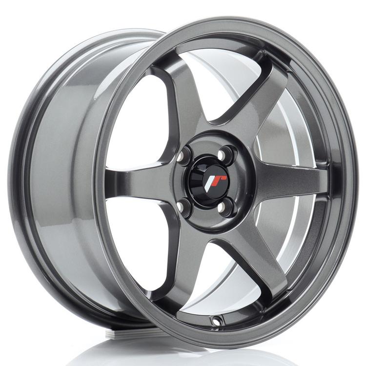 JR Wheels JR3 alumiinivanne, Harmaa, 16"