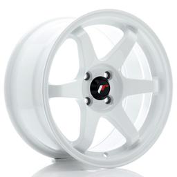 JR Wheels JR3 alumiinivanne, Valkoinen, 16"