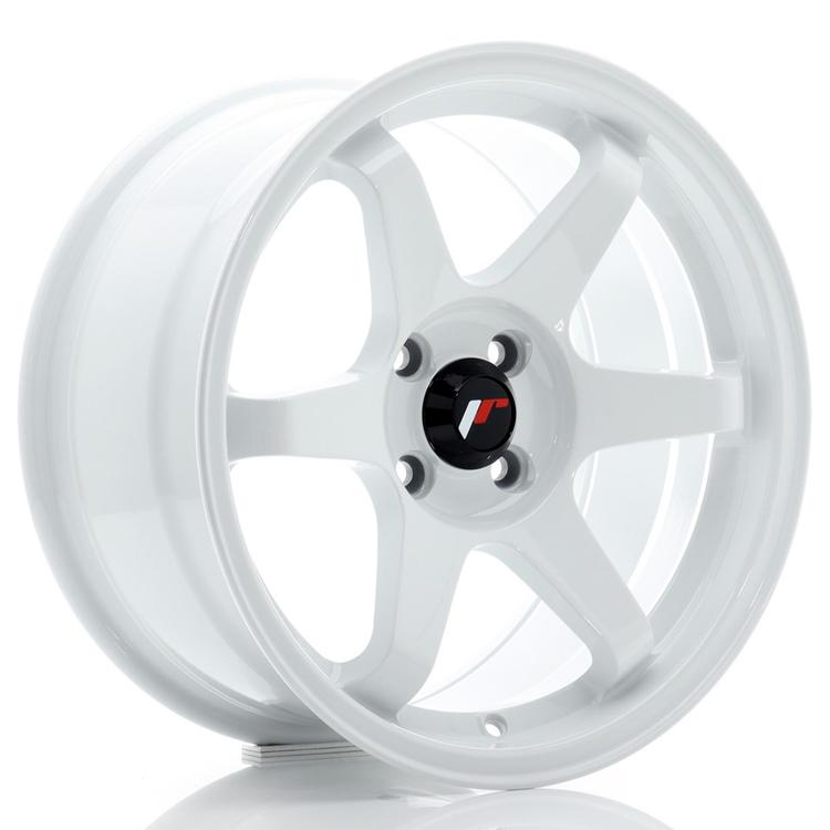 JR Wheels JR3 alumiinivanne, Valkoinen, 16"