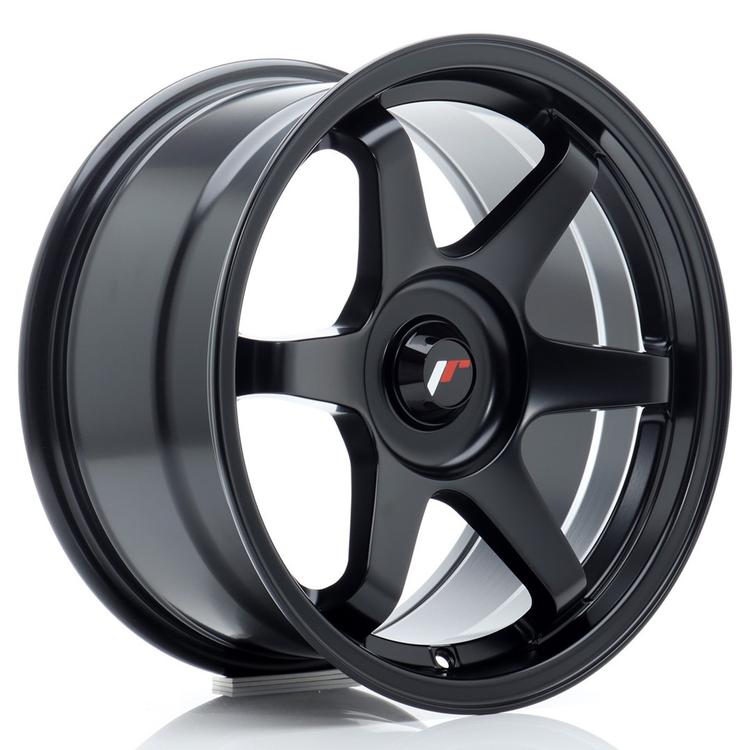 JR Wheels JR3 alumiinivanne, Musta, 16"
