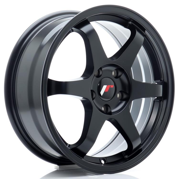 JR Wheels JR3 alloy wheel in Black, 17"