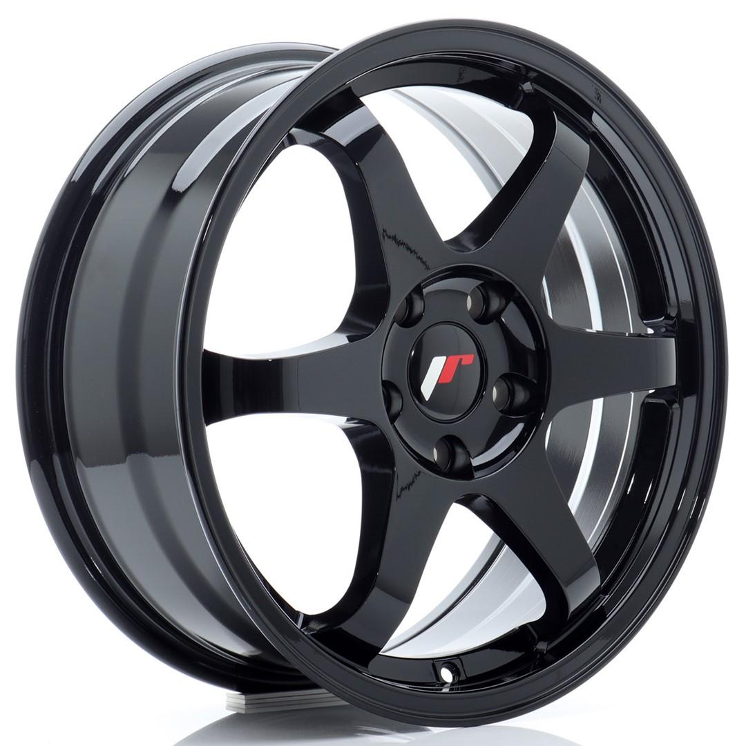 JR Wheels JR3 aluminiumsfelg i Svart, 17"