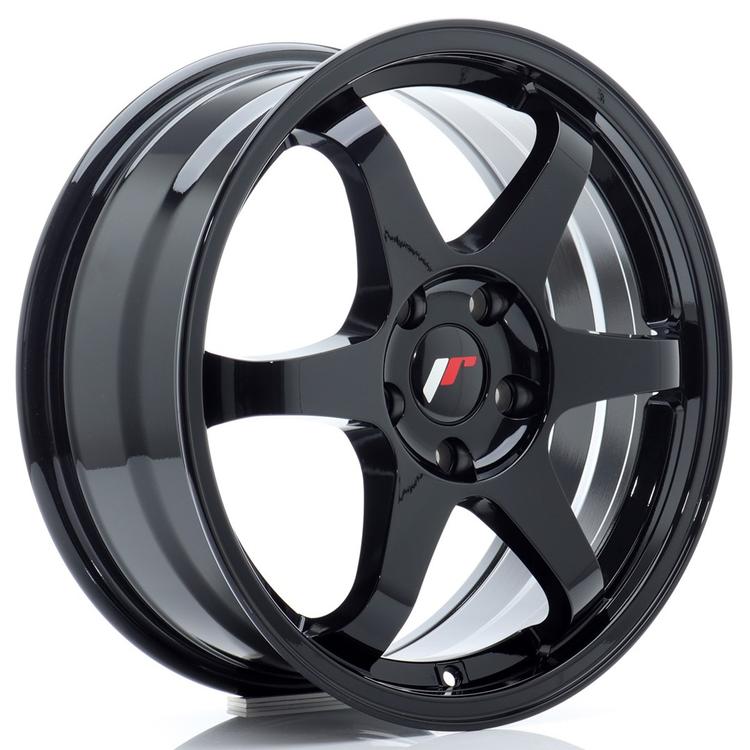 JR Wheels JR3 alloy wheel in Black, 17"