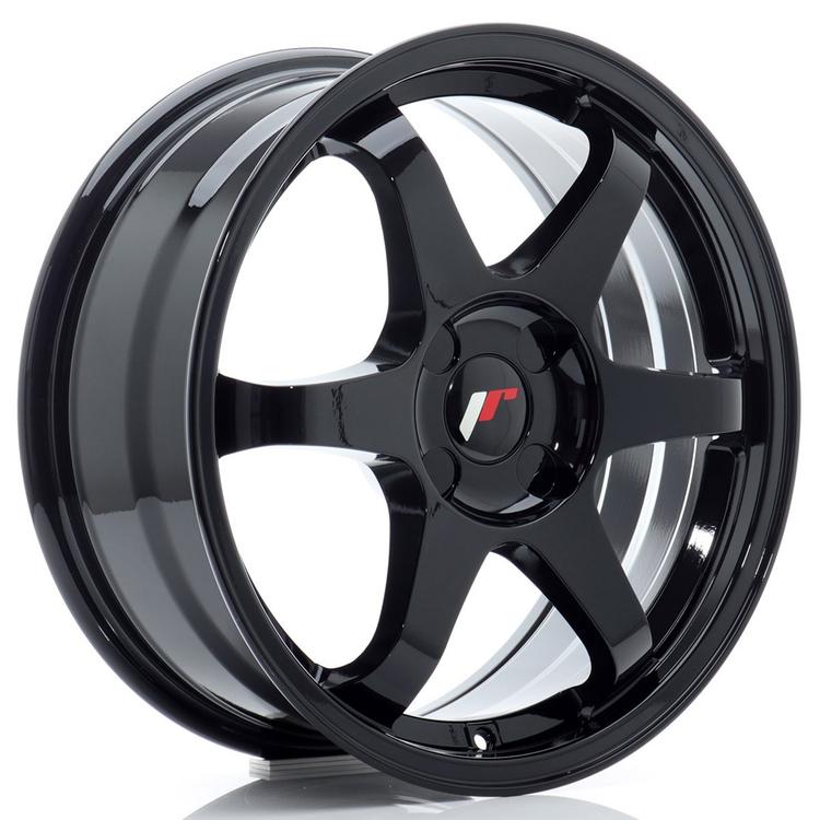 JR Wheels JR3 alloy wheel in Black, 17"