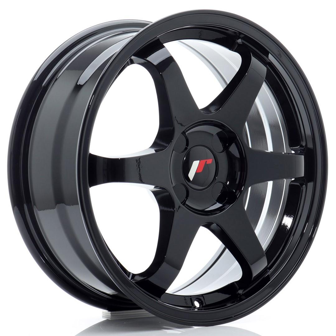 JR Wheels JR3 alloy wheel in Black, 17"