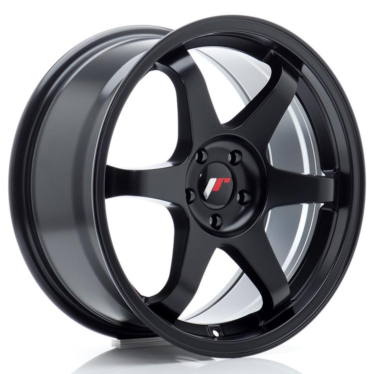 JR Wheels JR3 alloy wheel in Black, 17"